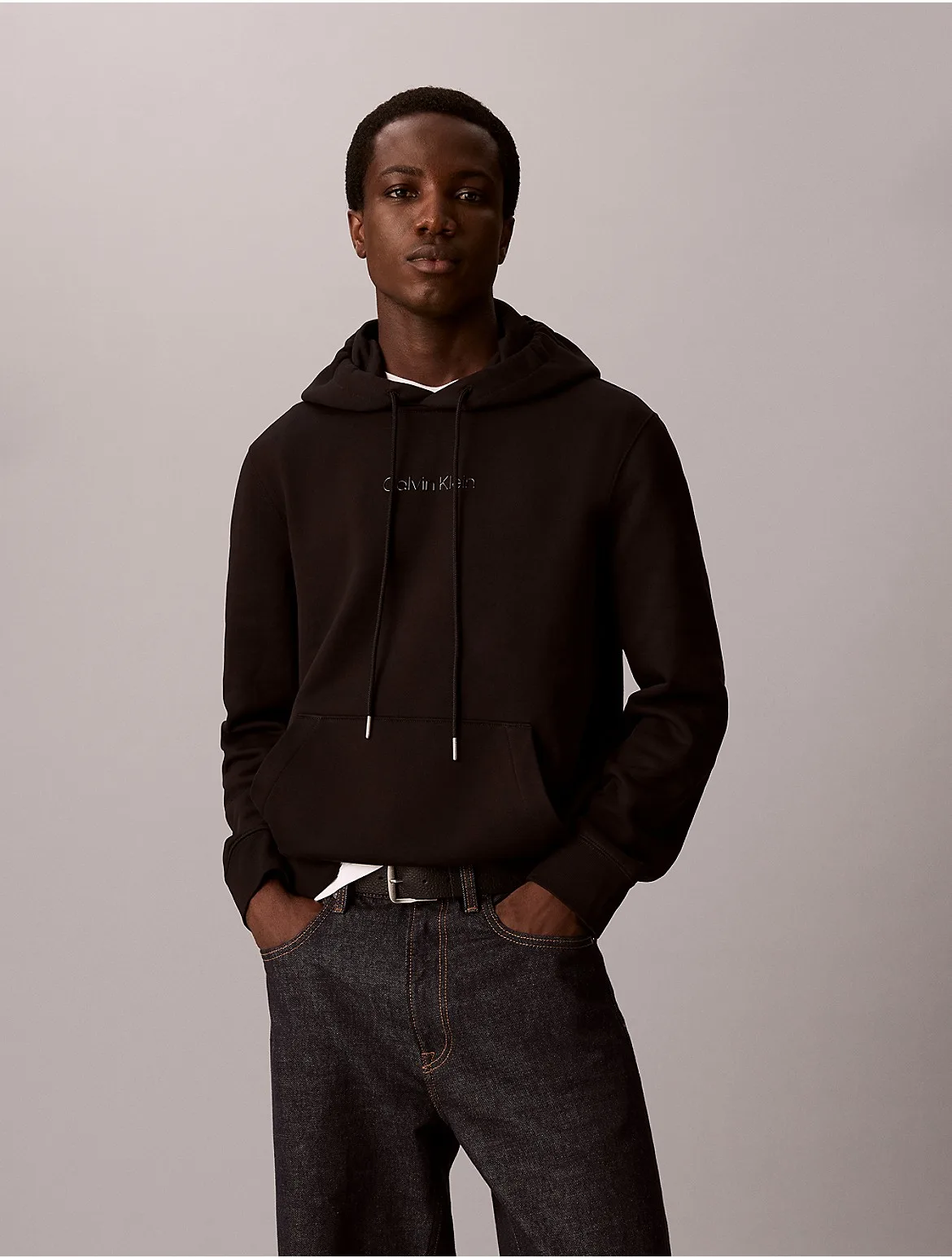 CK Logo Hoodie by Calvin Klein