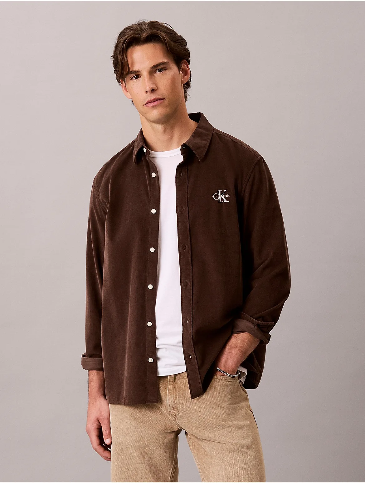 Corduroy Monologo Easy Shirt