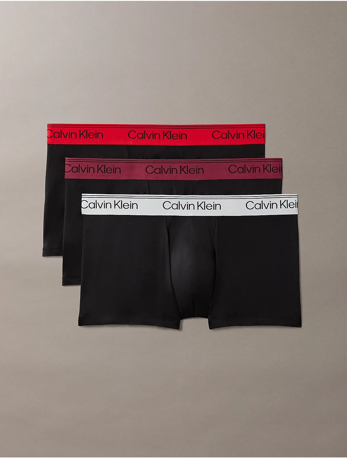 Microfiber Stretch 3-Pack Low Rise Trunk