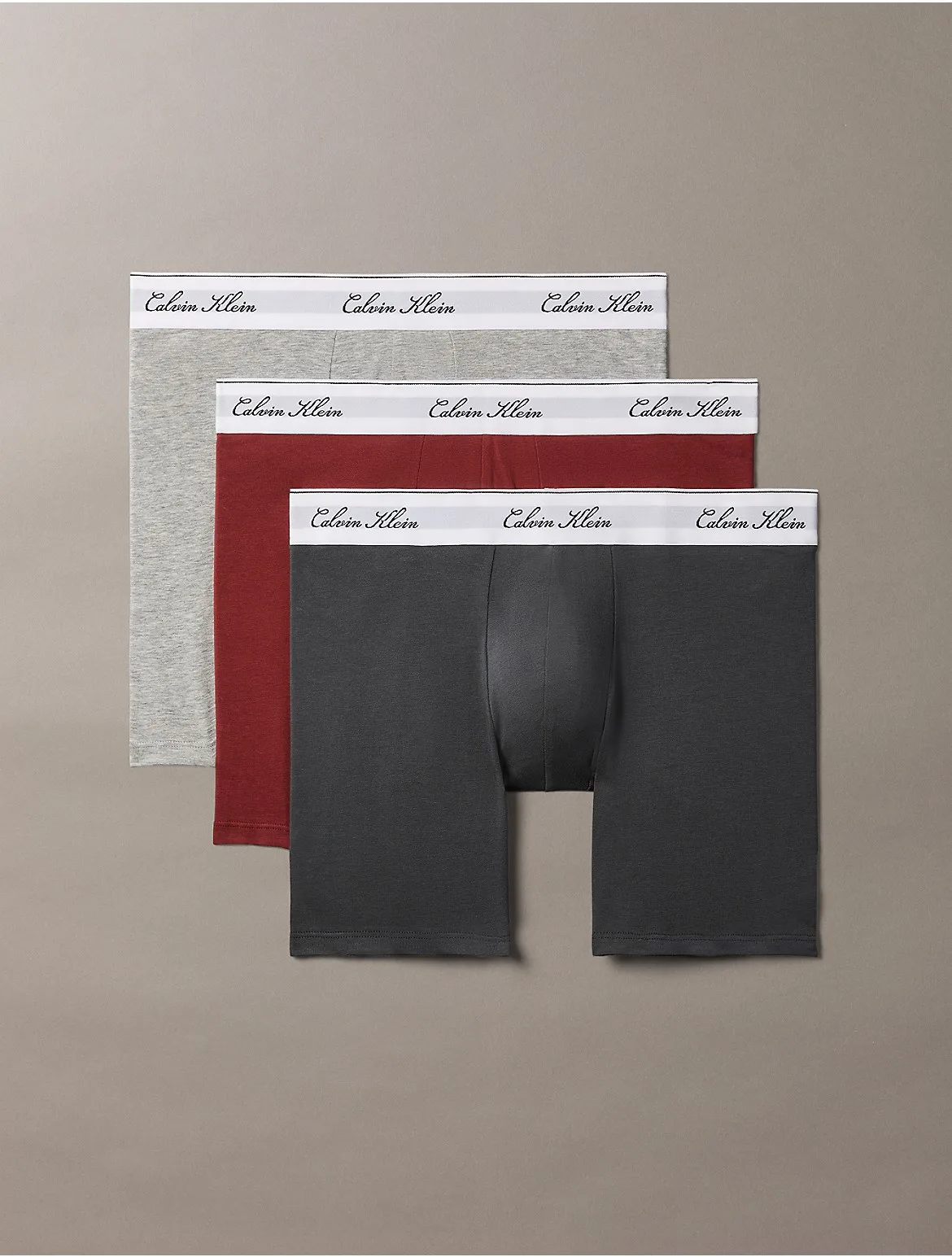 Icon Cotton Stretch Script 3-Pack Boxer Brief