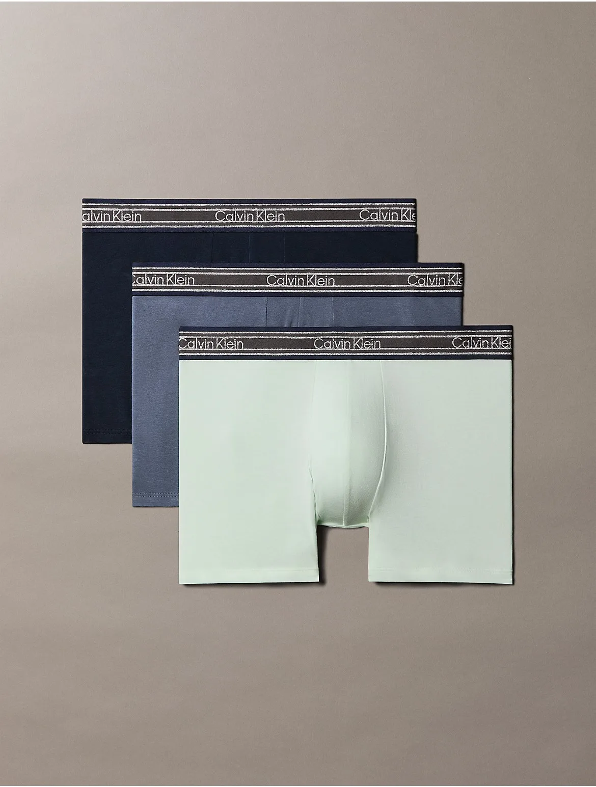 Icon Cotton Stretch Stripe 3-Pack Trunk