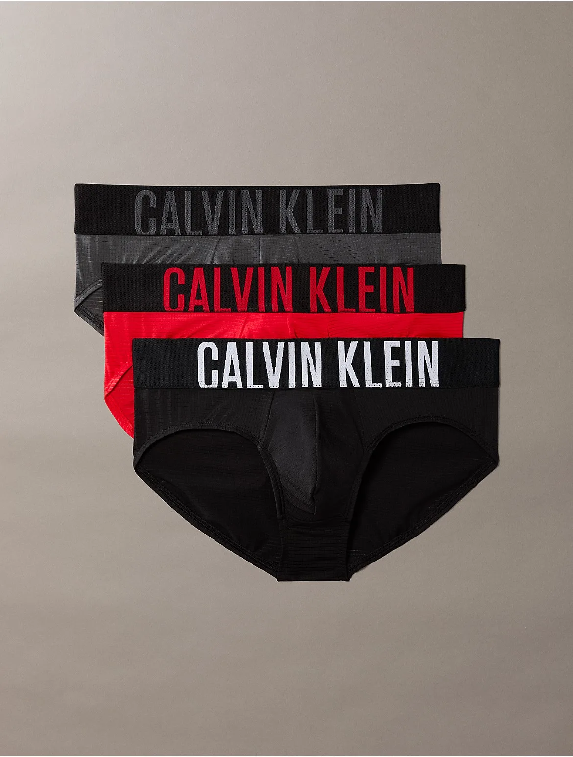 Intense Power Air 3-Pack Hip Brief by Calvin Klein