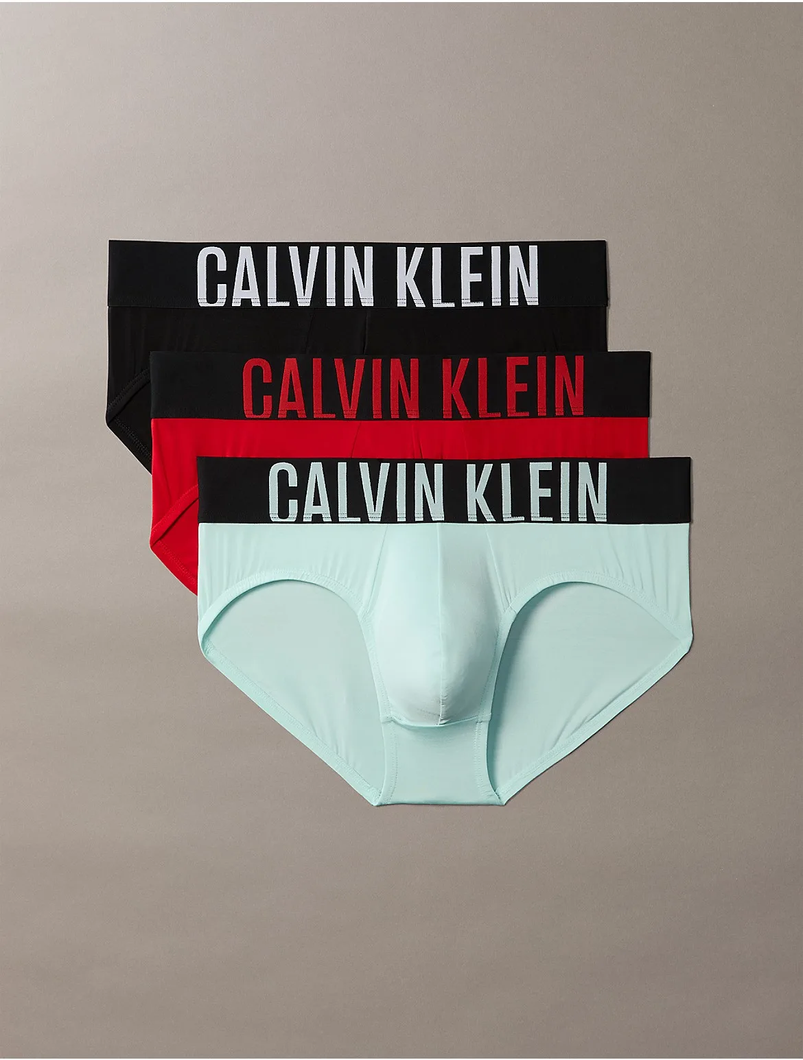 Intense Power Micro 3-Pack Hip Brief by Calvin Klein