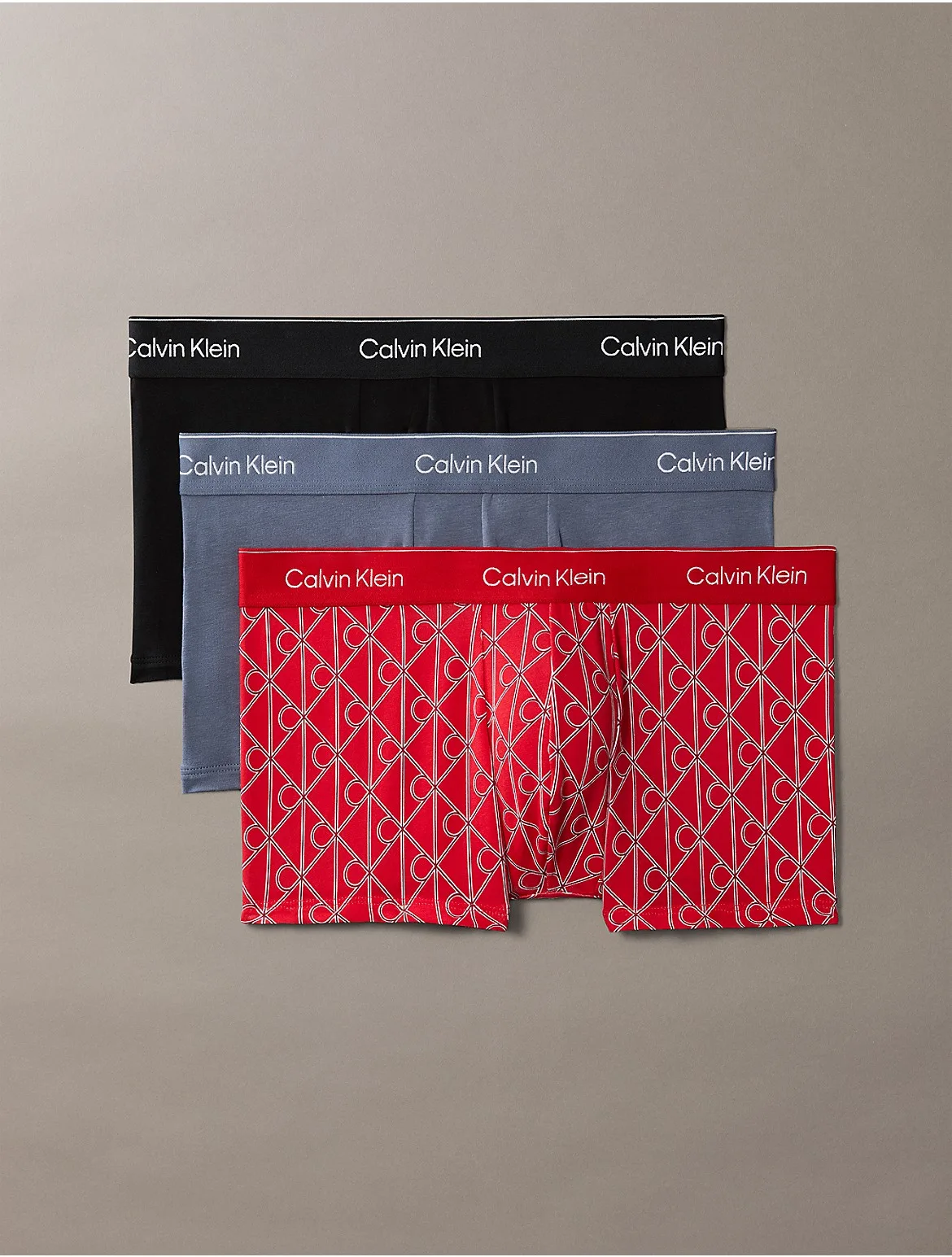 Icon Cotton Stretch 3-Pack Low Rise Trunk