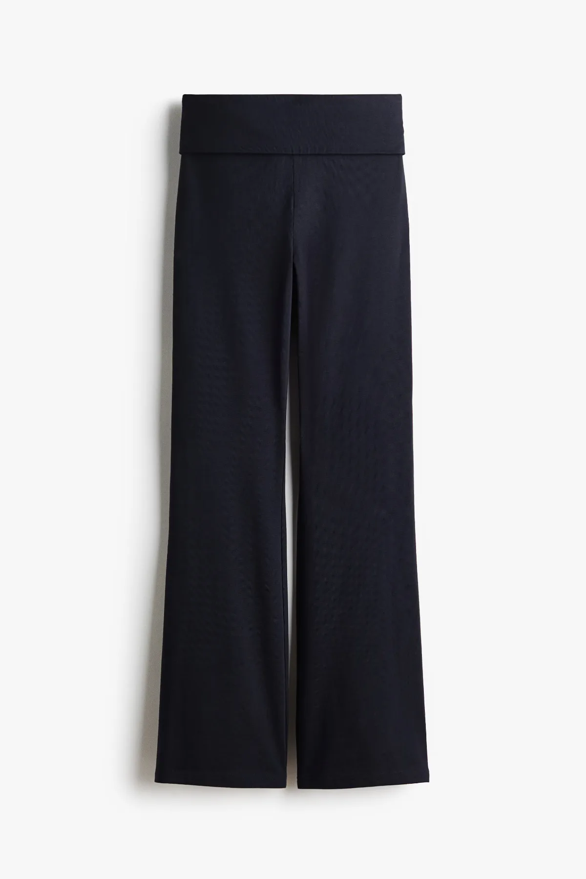 Foldover-Waist Cotton Pants by H&M