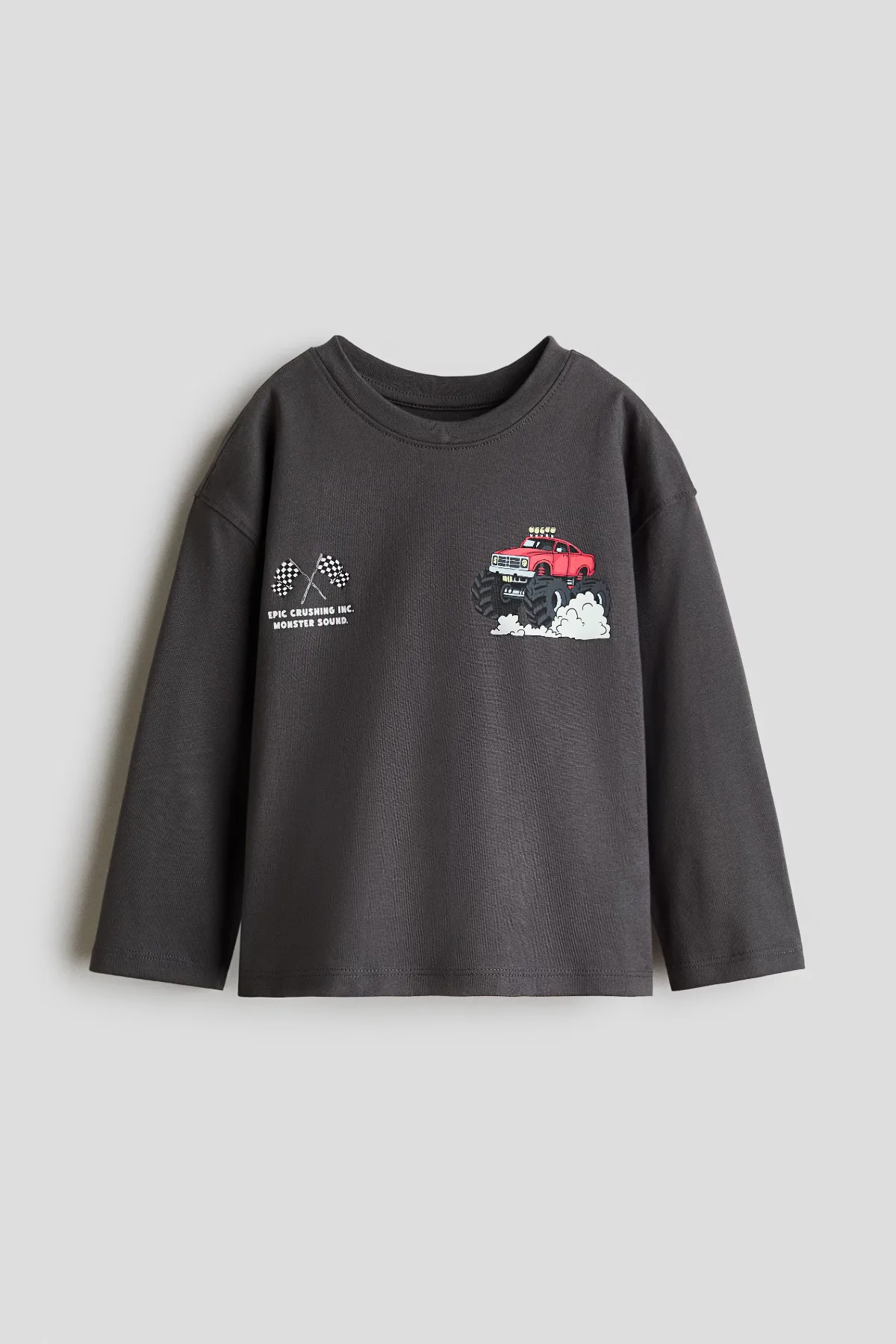 Printed Long-Sleeved T-Shirt by H&M