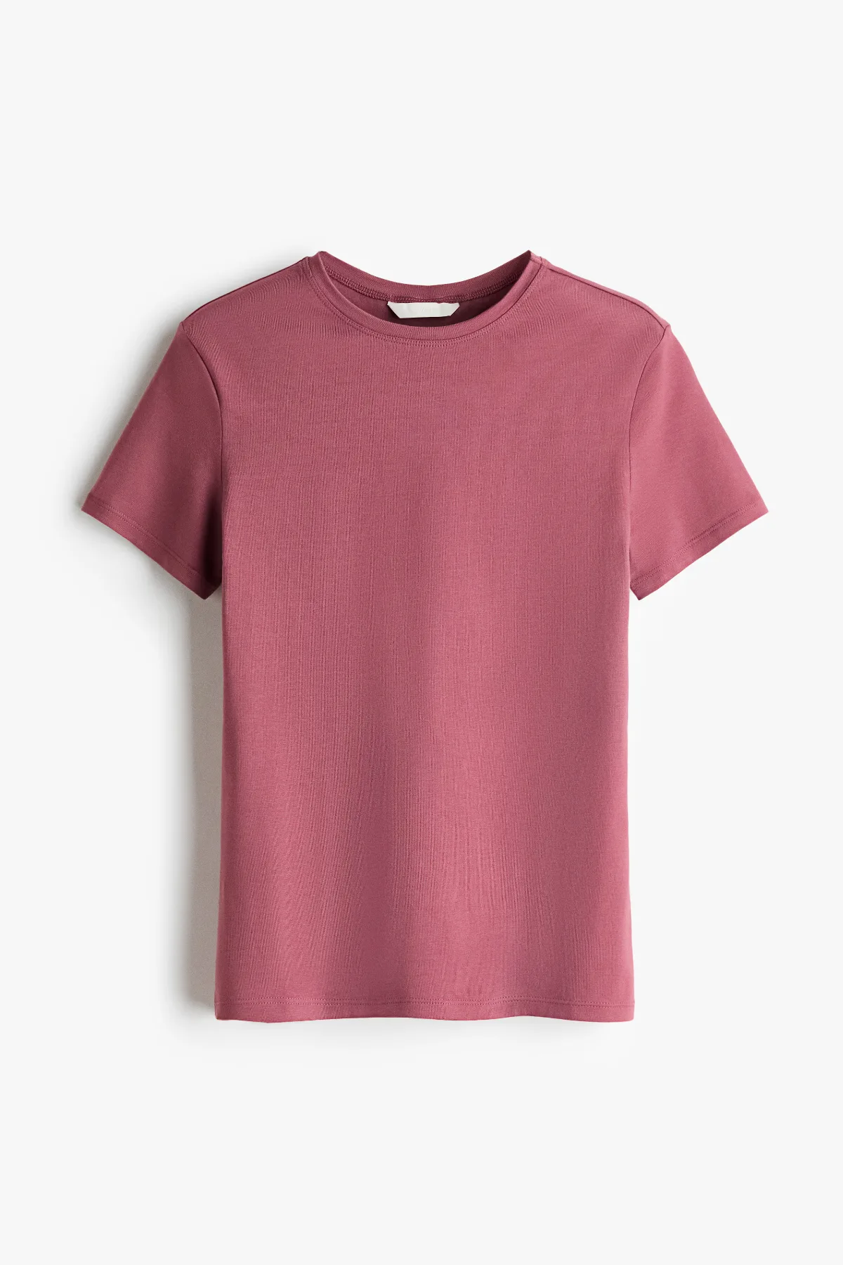 Fitted Cotton-Blend T-Shirt by H&M