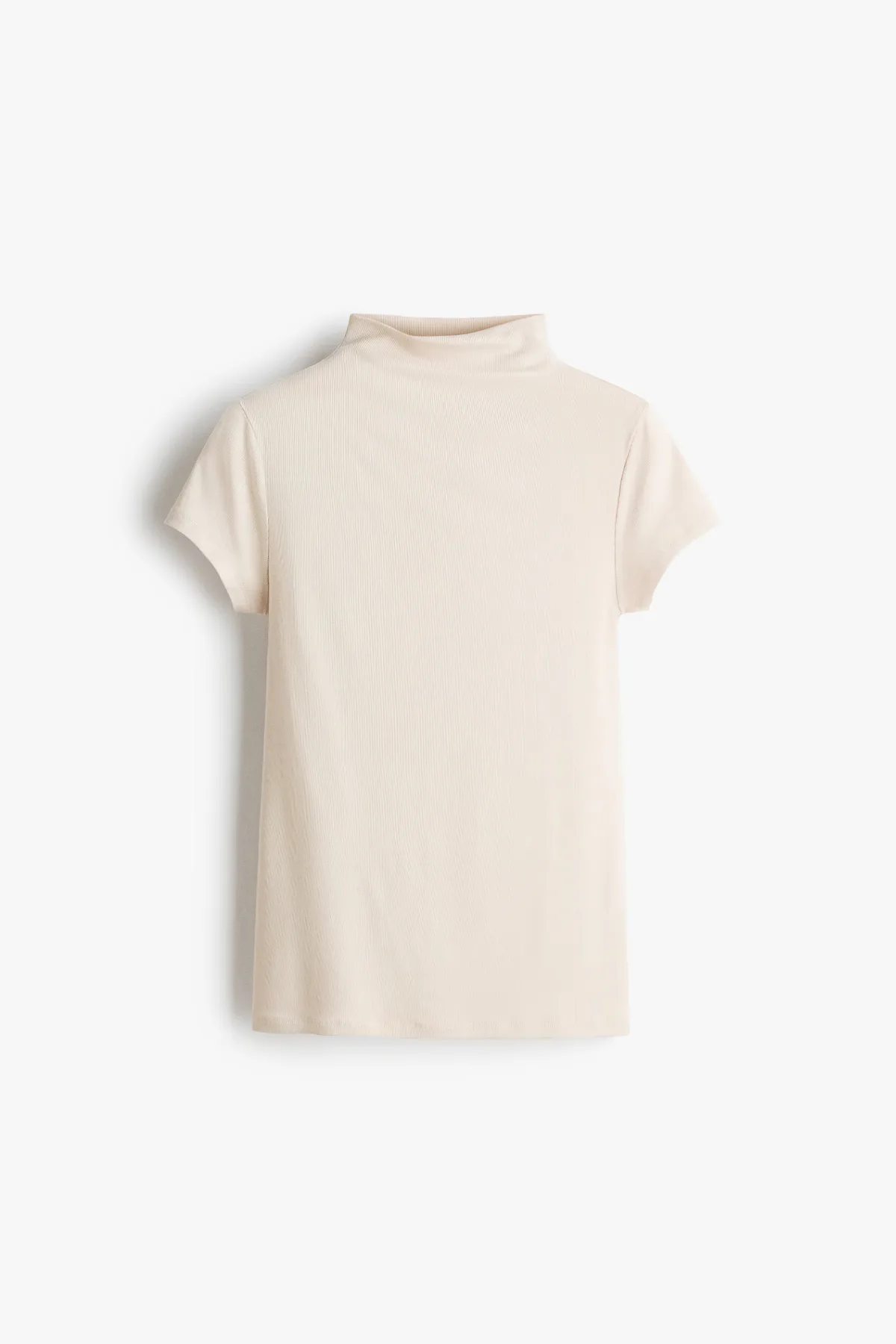 Fitted Mock Turtleneck Top by H&M