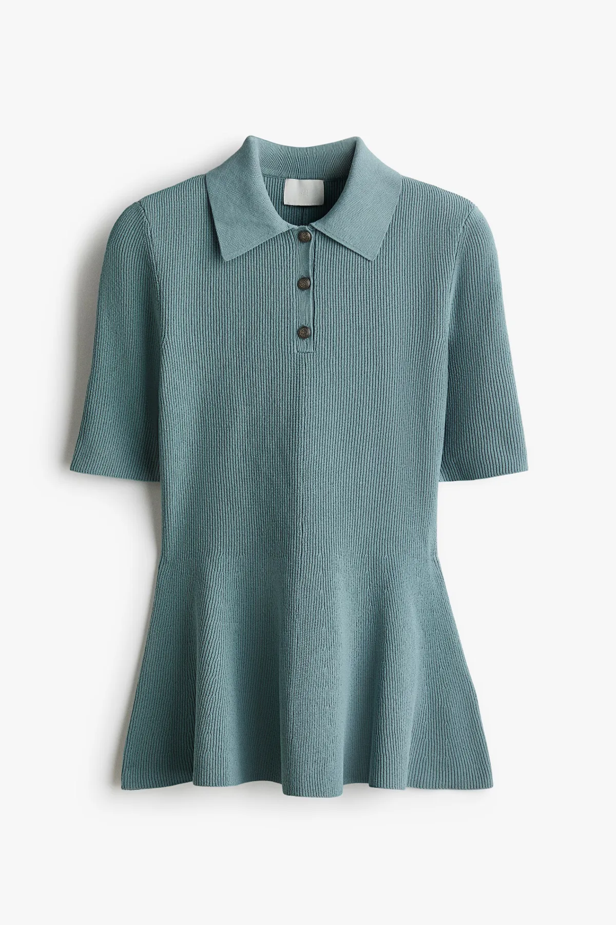 Peplum Polo Shirt by H&M