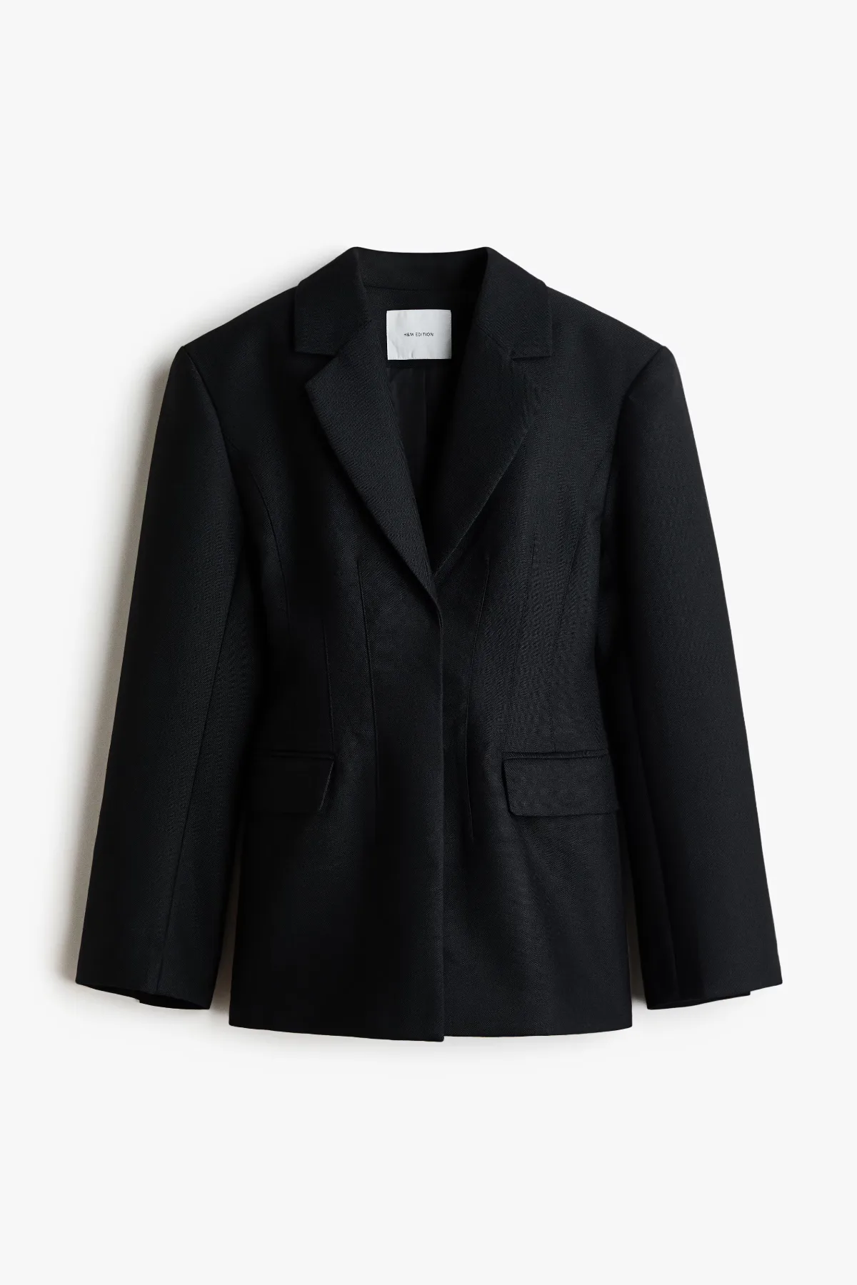 Wool-Blend Hourglass Blazer by H&M