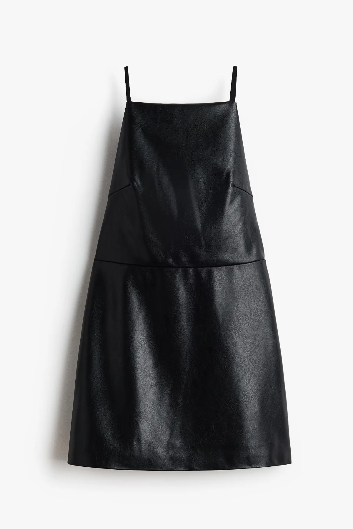 Coated Low-Back Dress by H&M