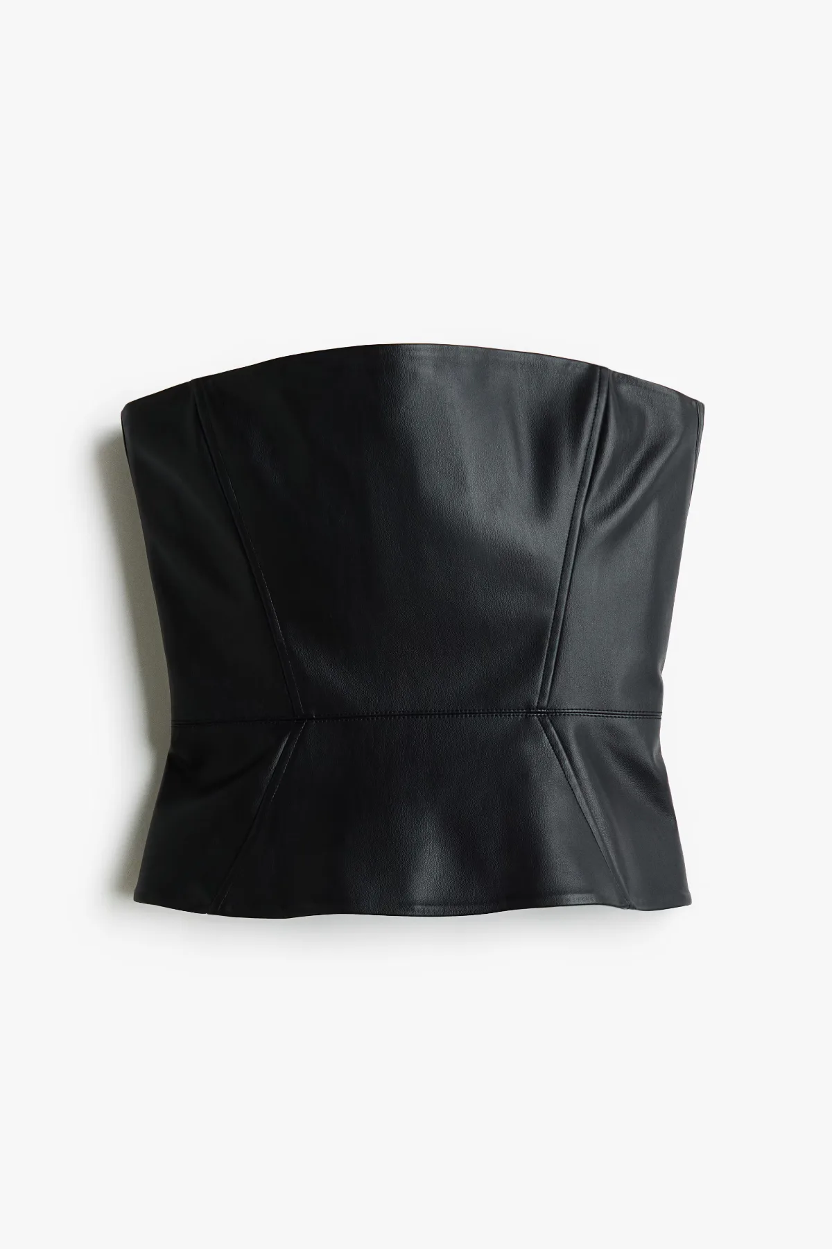 Coated Bandeau Top by H&M