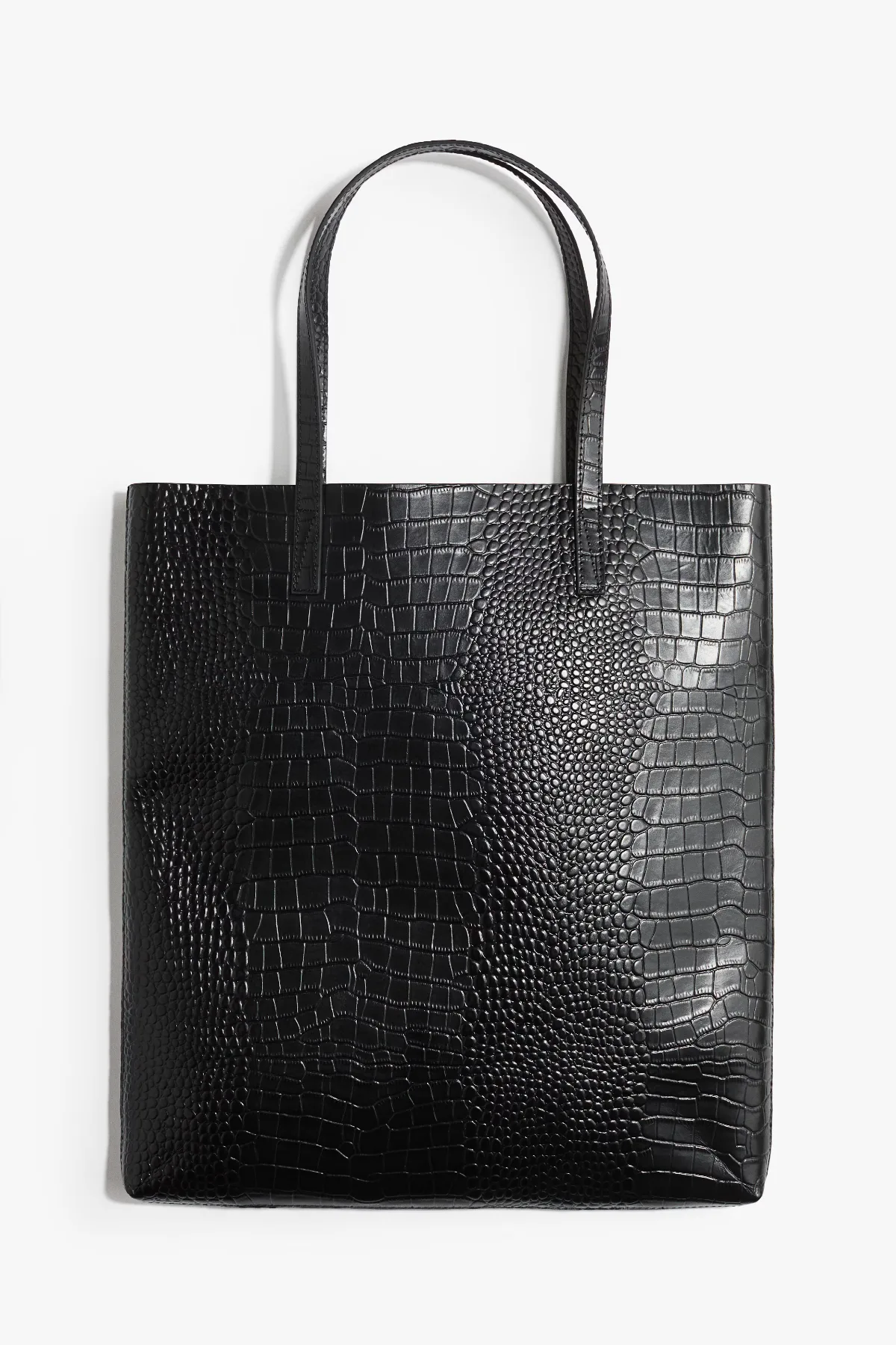 Leather Tote Bag by H&M