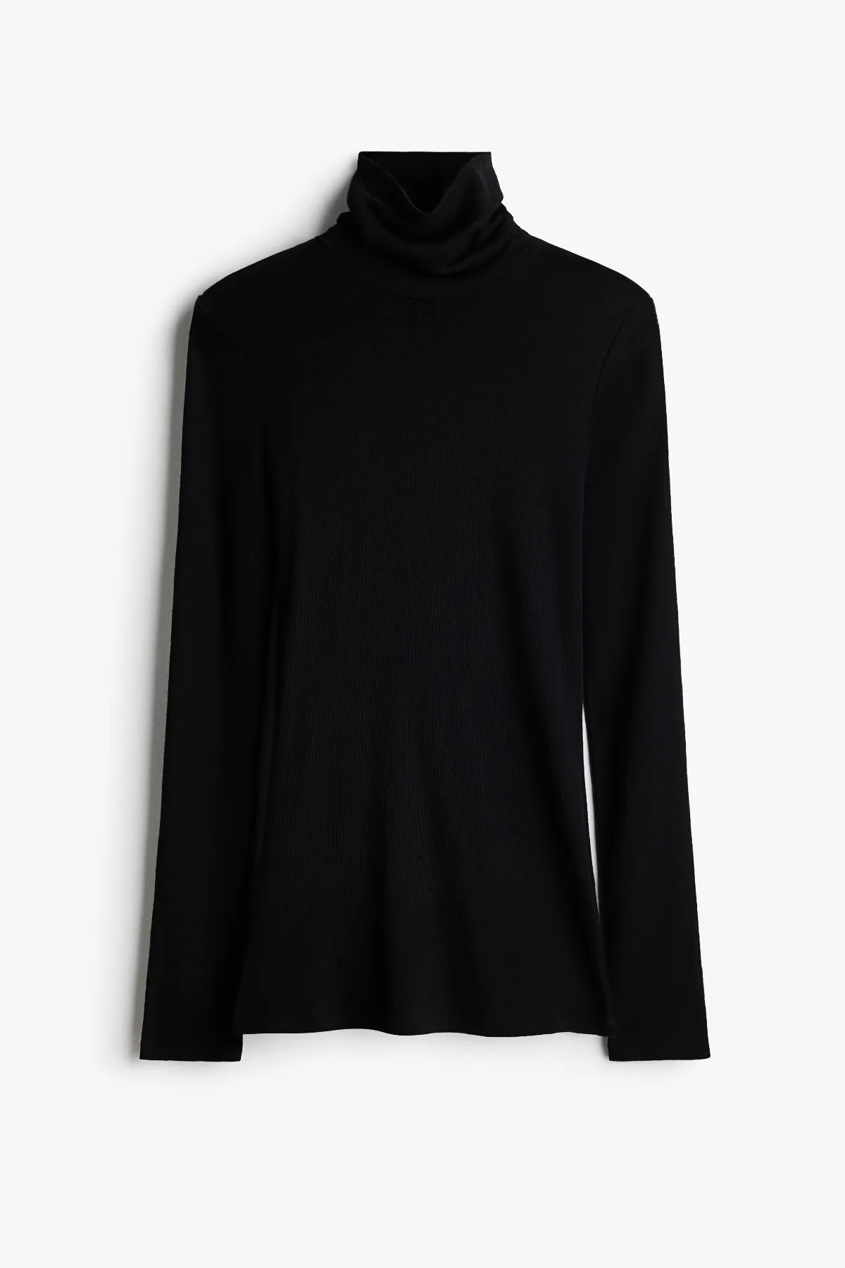 Wool Polo-Neck Top by H&M
