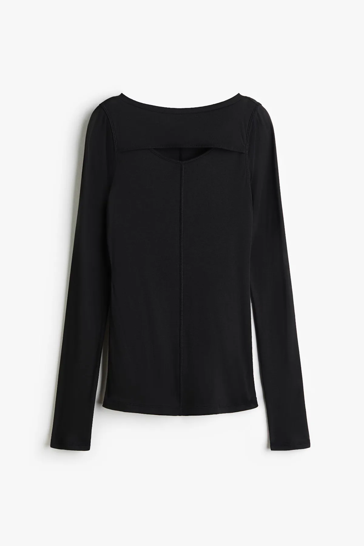 Cut-Out Pima Cotton Top by H&M