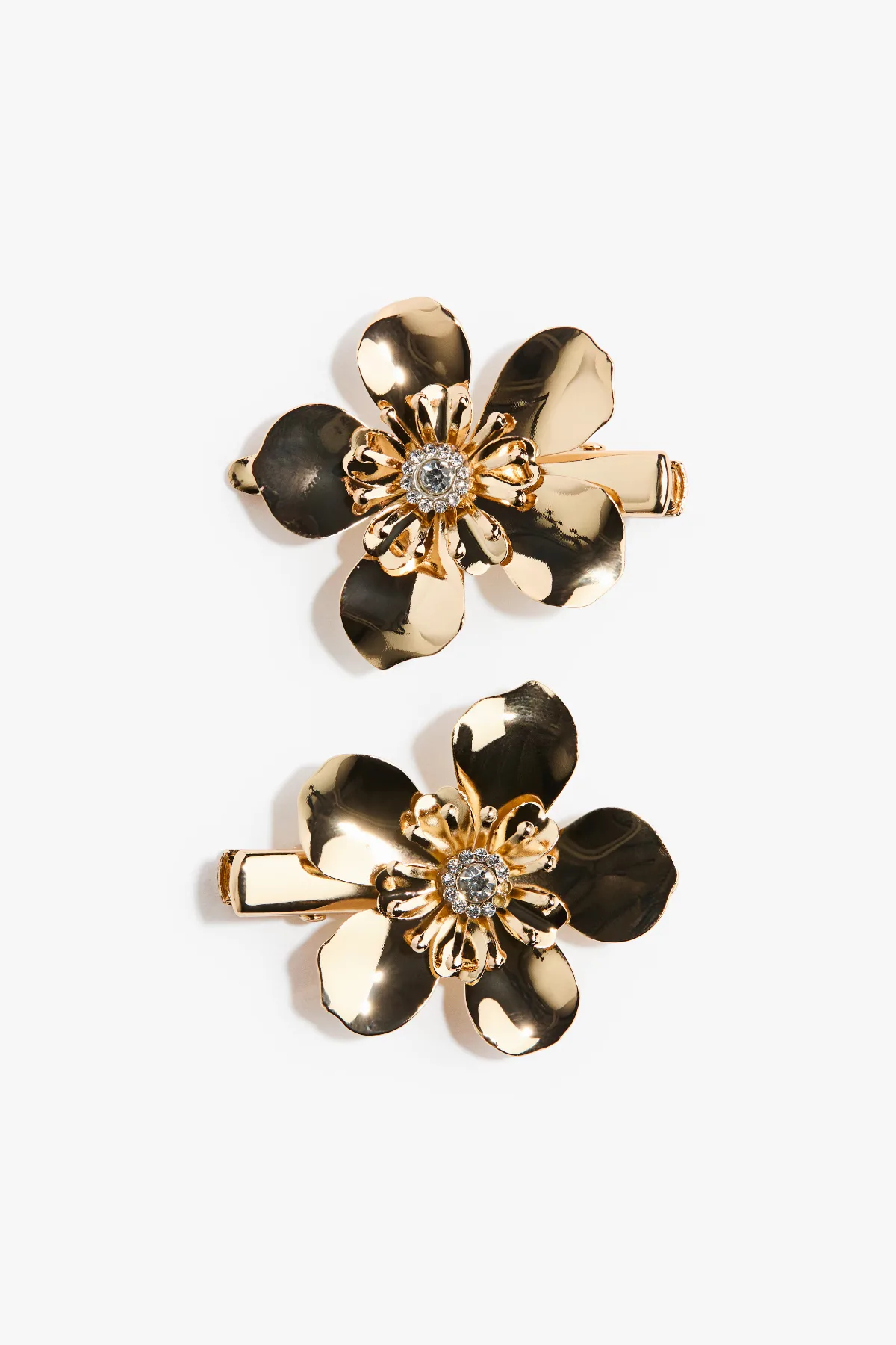 2-Pack Flower-Shaped Hair Clips by H&M