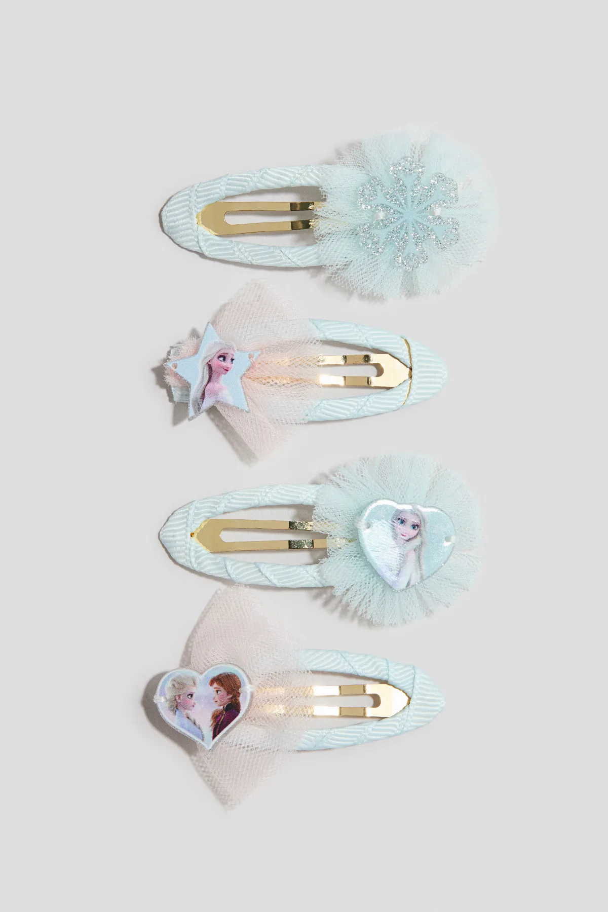4-Pack Motif-Detail Hair Clips by H&M