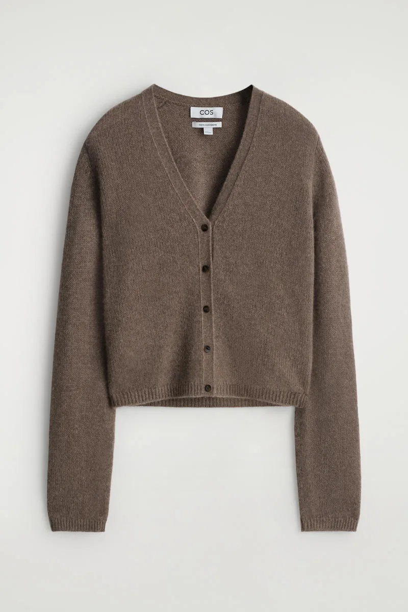 Cashmere V-Neck Cardigan by COS