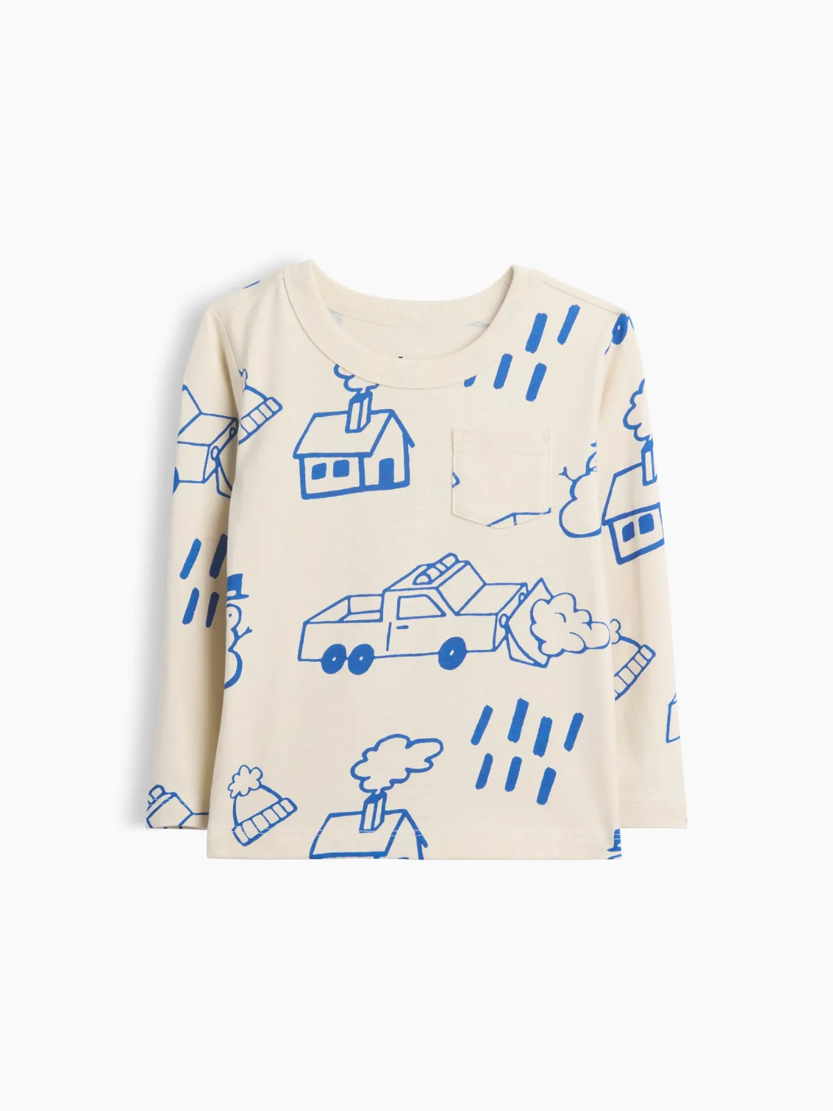 Mix & Match Print Pocket T-Shirt by Gap