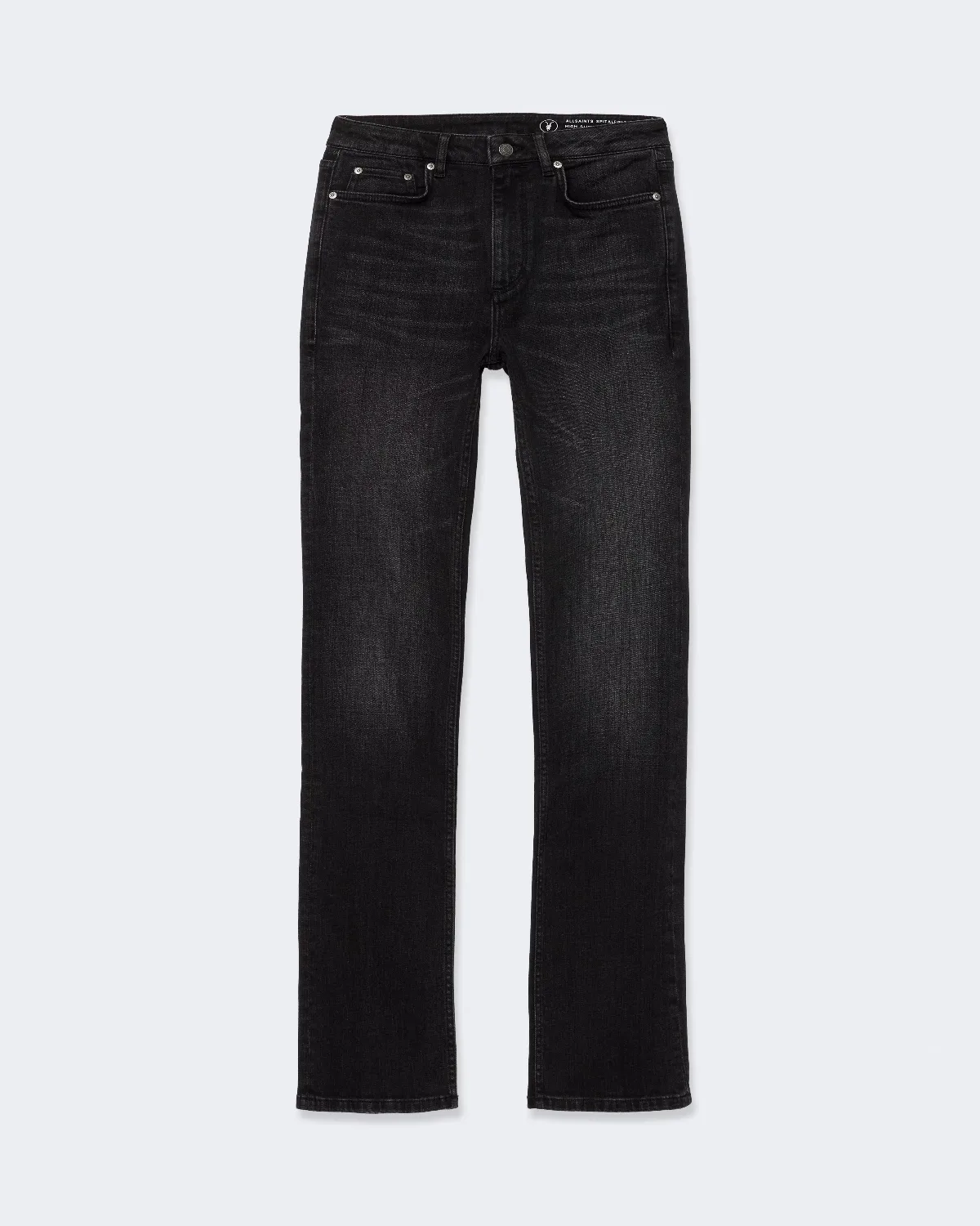 Eve High-Rise Slim Bootcut Jeans by AllSaints