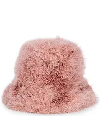 Faux Fur Bucket Hat by GB