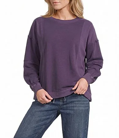 Long Sleeve Crew Neck Knit Top by Westbound