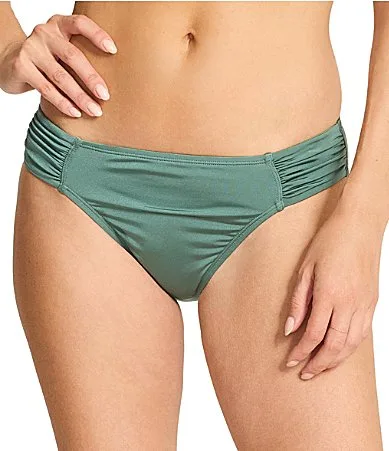 Solid Jewel Sands Ruched Hipster Swim Bottom by Tommy Bahama