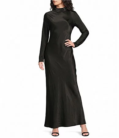 Gibson & Latimer Mock Neck Maxi Dress by Gibson & Latimer