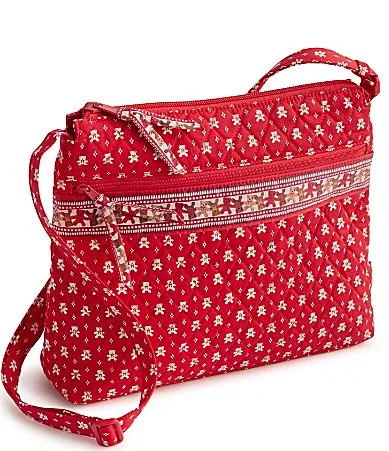 Original Zip Hipster Beary Ditsy Crossbody Bag by Vera Bradley