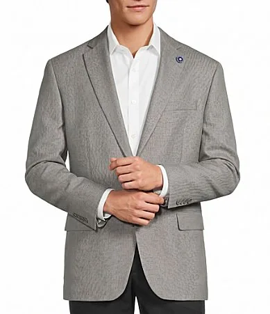 Chicago Classic Fit Solid Wool Sport Coat by Hart Schaffner Marx