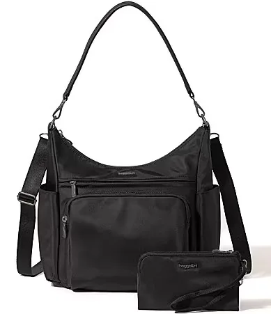 Manhattan Collection Nolita Convertible Hobo Crossbody Bag by Baggallini