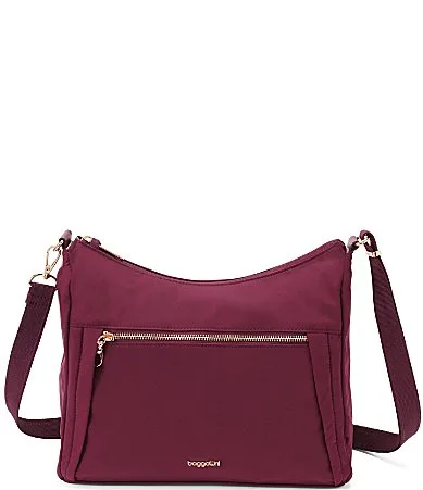 Securtex Jet Set Anti-Theft Collection Hobo Crossbody Bag by Baggallini