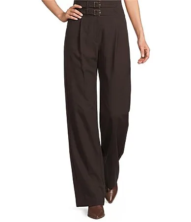 Marella Millmaranta High Waisted Belted Trousers by Marella