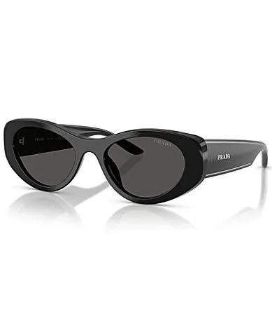 Prada PR D23SU 53mm Oval Sunglasses by Prada