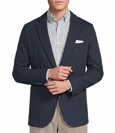 Cremieux Blue Label Herringbone Blazer by Cremieux