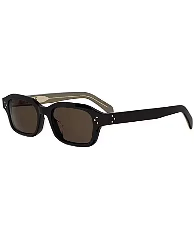 3 Dots 52mm Rectangular Sunglasses by Celine