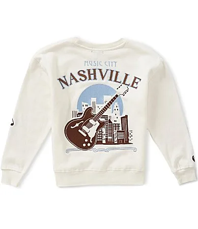 Long Sleeve Nashville Music Sweatshirt by Originality