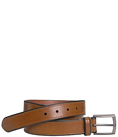 Double Stitch Casual Belt by Johnston & Murphy