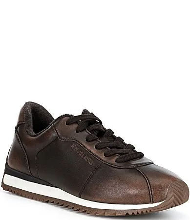 Rhodes Trainer Leather Sneakers by MICHAEL Michael Kors