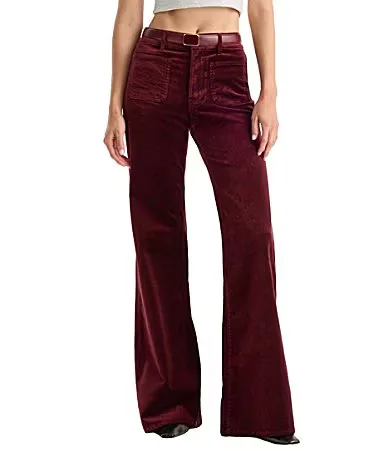 Velvet Good Waist High Rise Palazzo Leg Jeans by GOOD AMERICAN