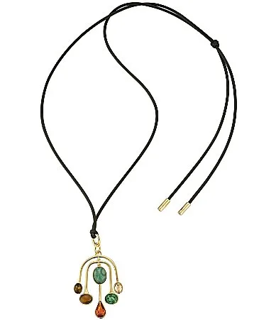 Vista Long Pendant Necklace