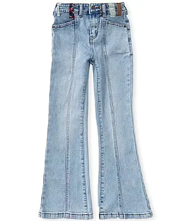 Boho Loop Flare Jeans by Tractr