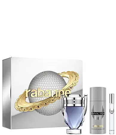 Invictus Eau De Toilette Holiday 3-Piece Gift Set by Rabanne