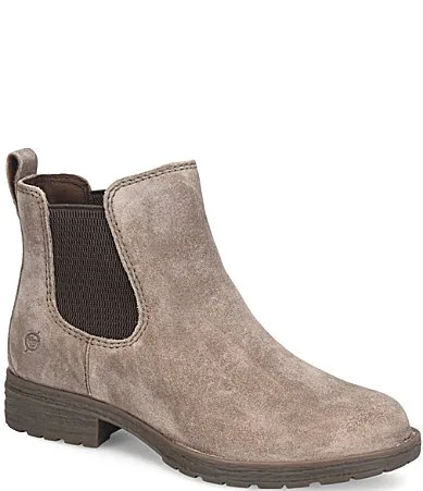 Cove Waterproof Suede Chelsea Booties by Born