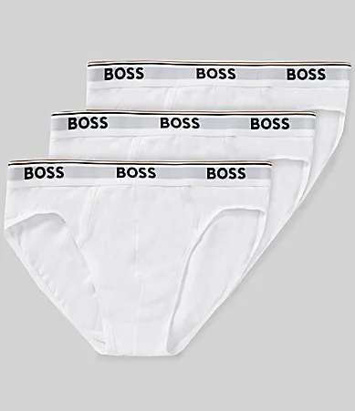3P Power Briefs 3-Pack by Hugo Boss