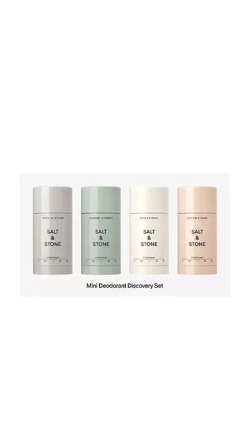Mini Deodorant Discovery Set by Salt & Stone