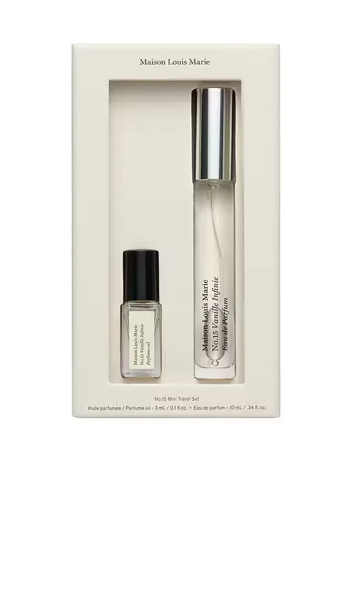 No.15 Vanille Infinie Mini Travel Set by Maison Louis Marie