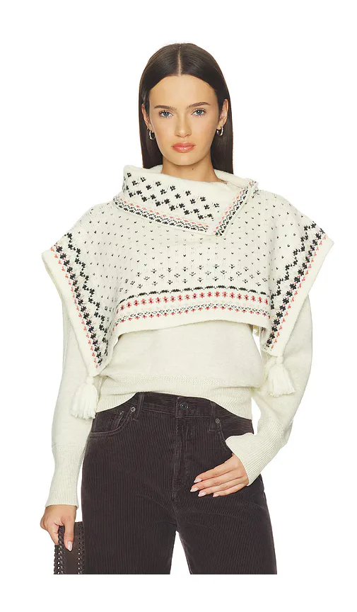 Etoile Alfina Poncho by Isabel Marant