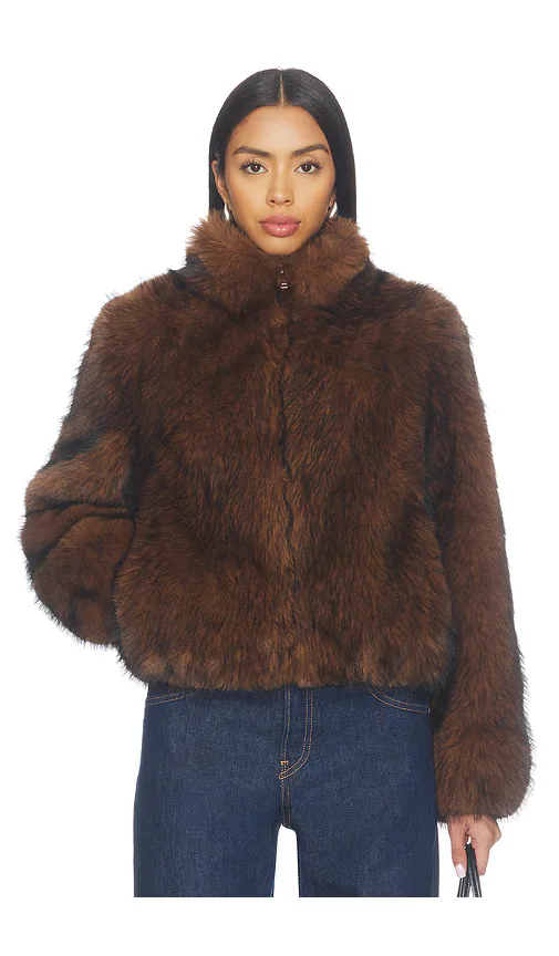 Jamie Faux Fur Jacket by Generation Love