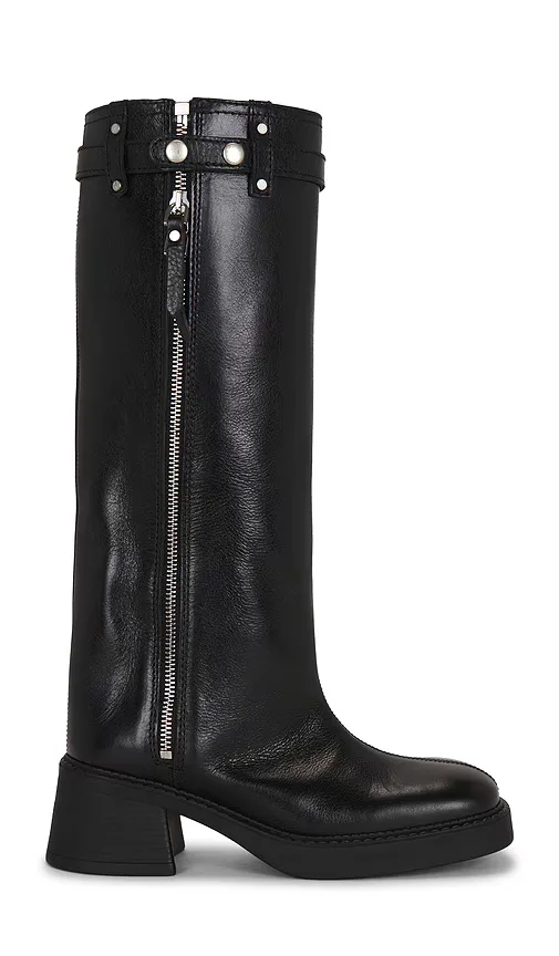 Izolda Zipper Tall Boots by Miista